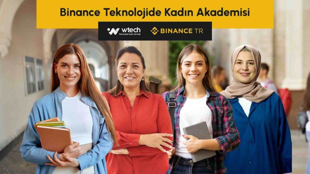 Binance Teknolojide Kadın Akademisi başvuruları 12 Eylül’de sona eriyor