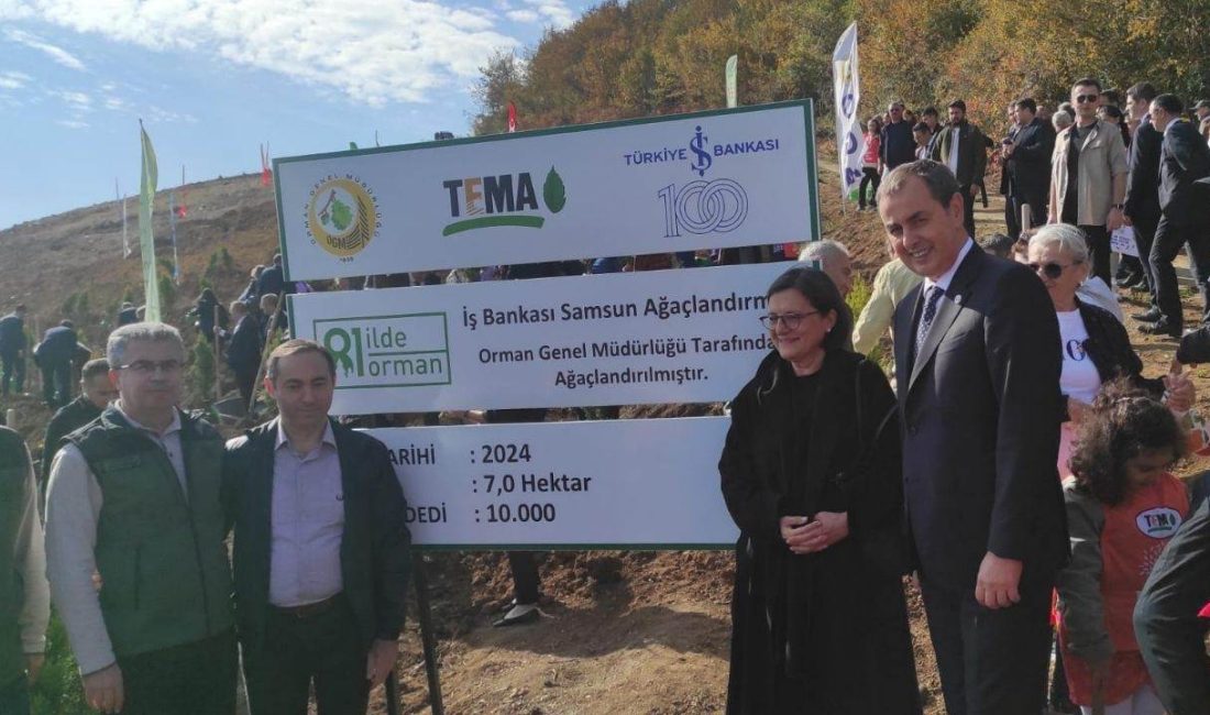 Türkiye İş Bankası’nın 100. yılı kapsamında, Orman Genel Müdürlüğü ve