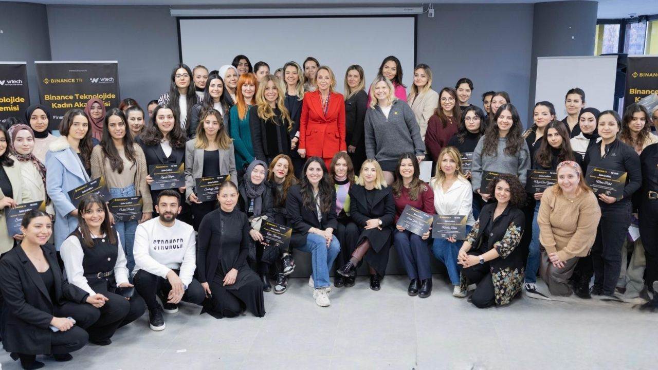 Binance Türkiye ve Teknolojide Kadın Derneği işbirliğiyle hayata geçen Binance