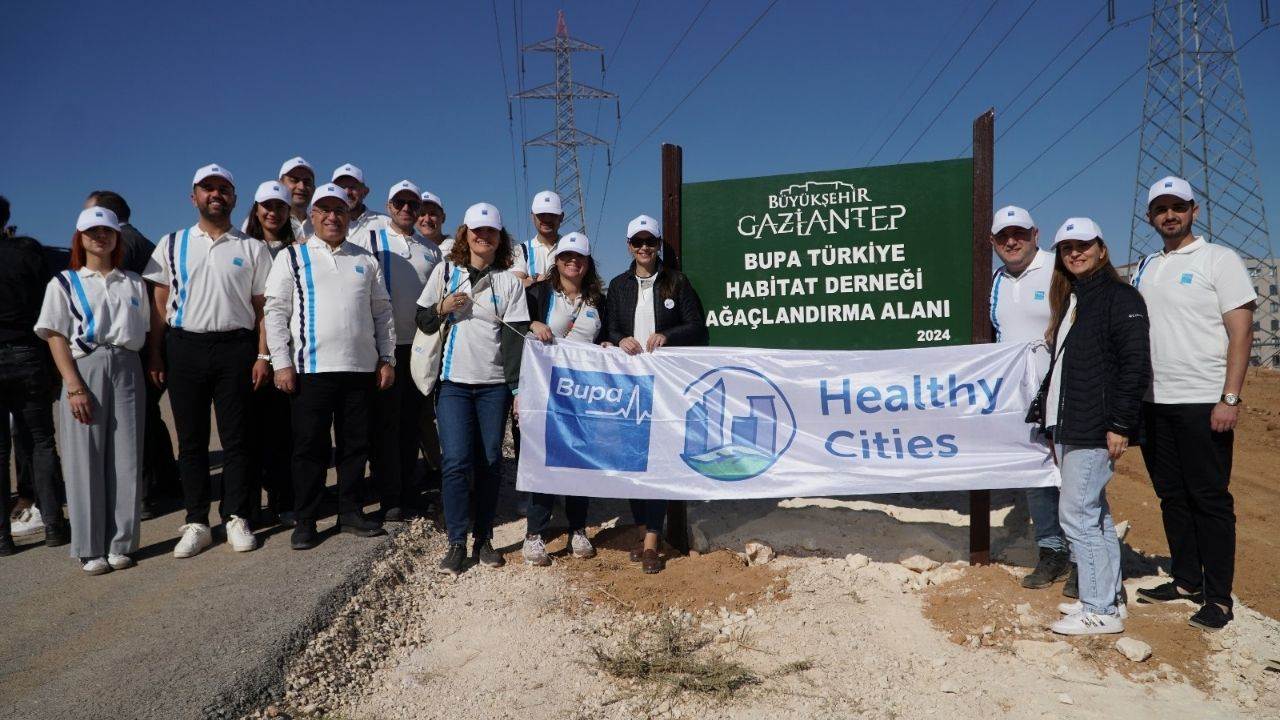 Bupa Türkiye’nin katkılarıyla depremden etkilenen bölgelerde hayata geçirilen “Sürdürülebilir Yaşama