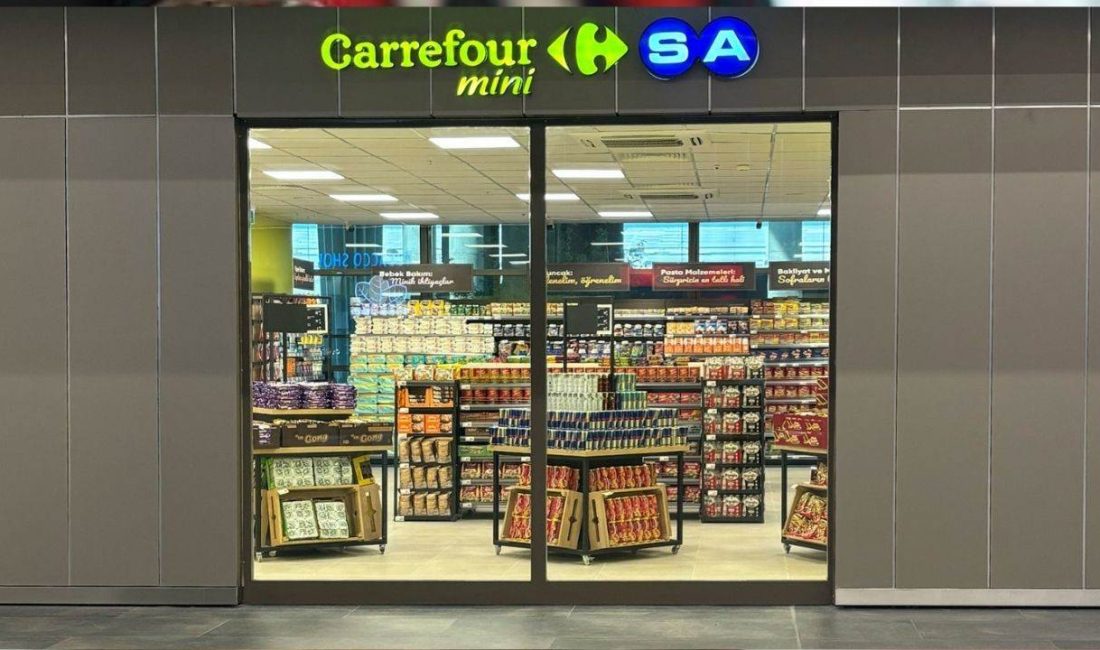Sabancı Holding ve Carrefour Grup iştiraki CarrefourSA, yeni mağazasını Çukurova