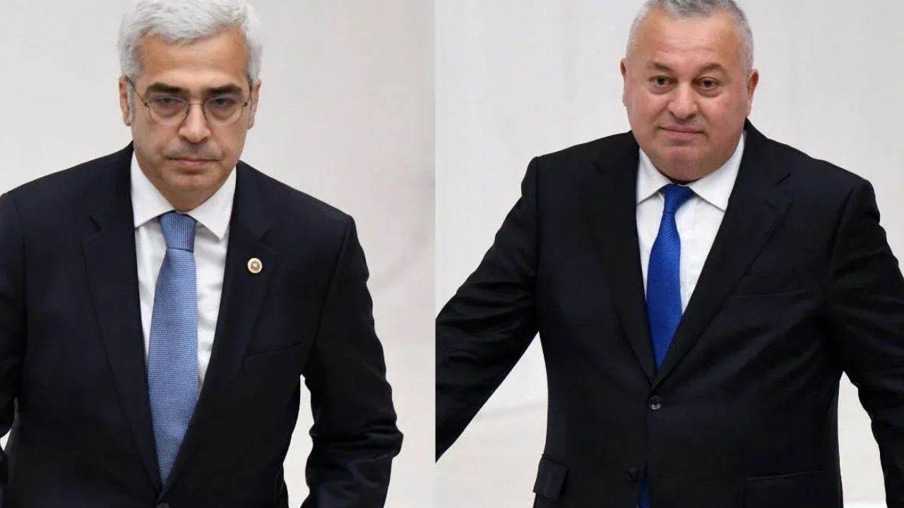Demokrat Parti’den istifa eden İzmir Milletvekili Salih Uzun ve İstanbul