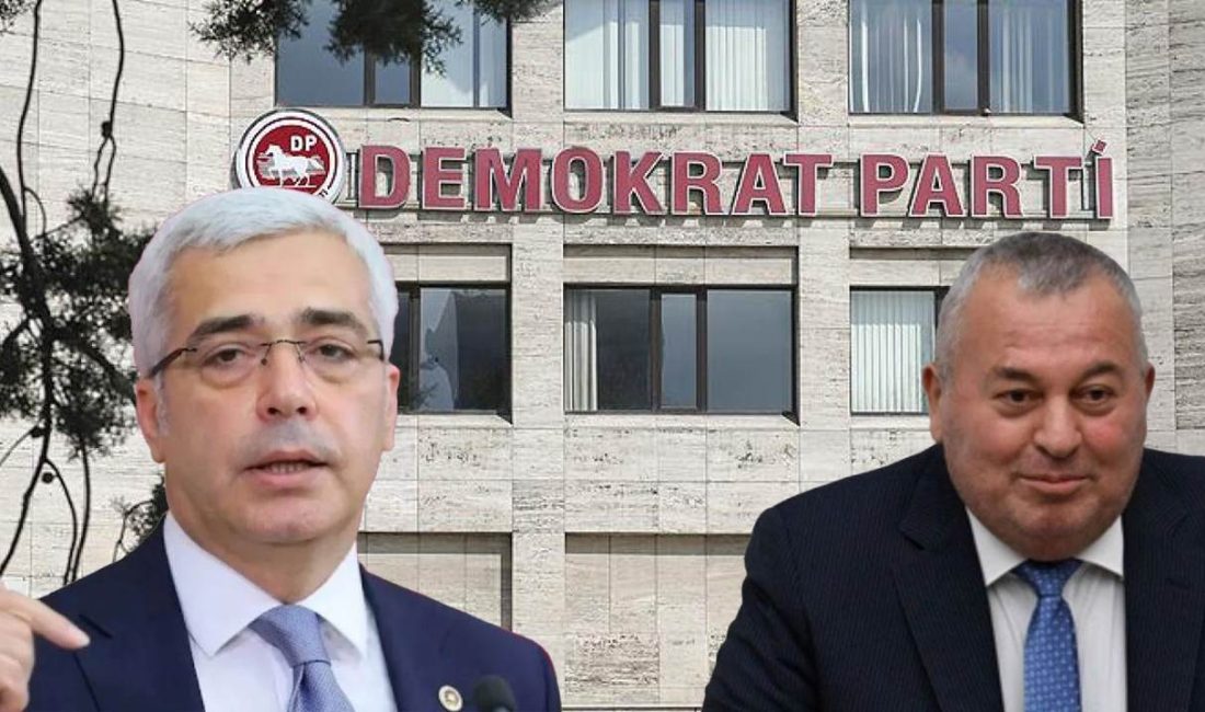 Demokrat Parti İstanbul Milletvekili Cemal Enginyurt ile İzmir Milletvekili Salih