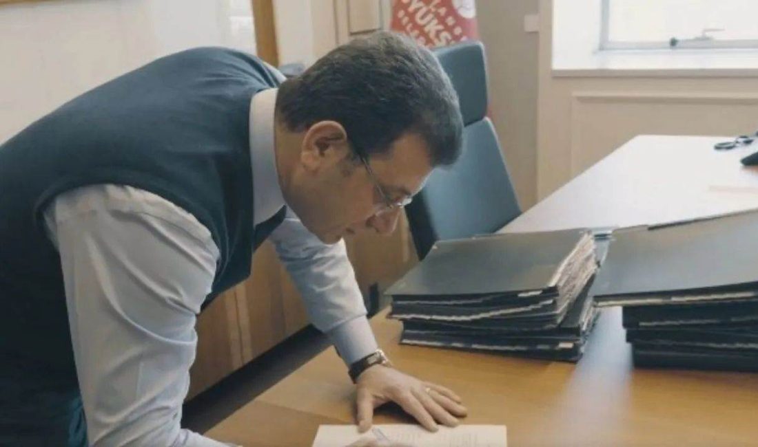 İBB Başkanı Ekrem İmamoğlu, CHP’nin cumhurbaşkanı adayını belirleyecek ön seçime