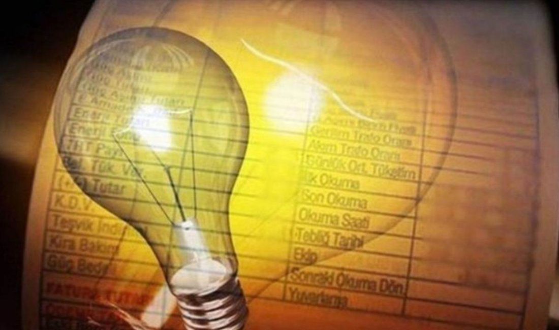 Şubat ayında elektrik faturaları için büyük bir değişiklik yapılacak. Enerji