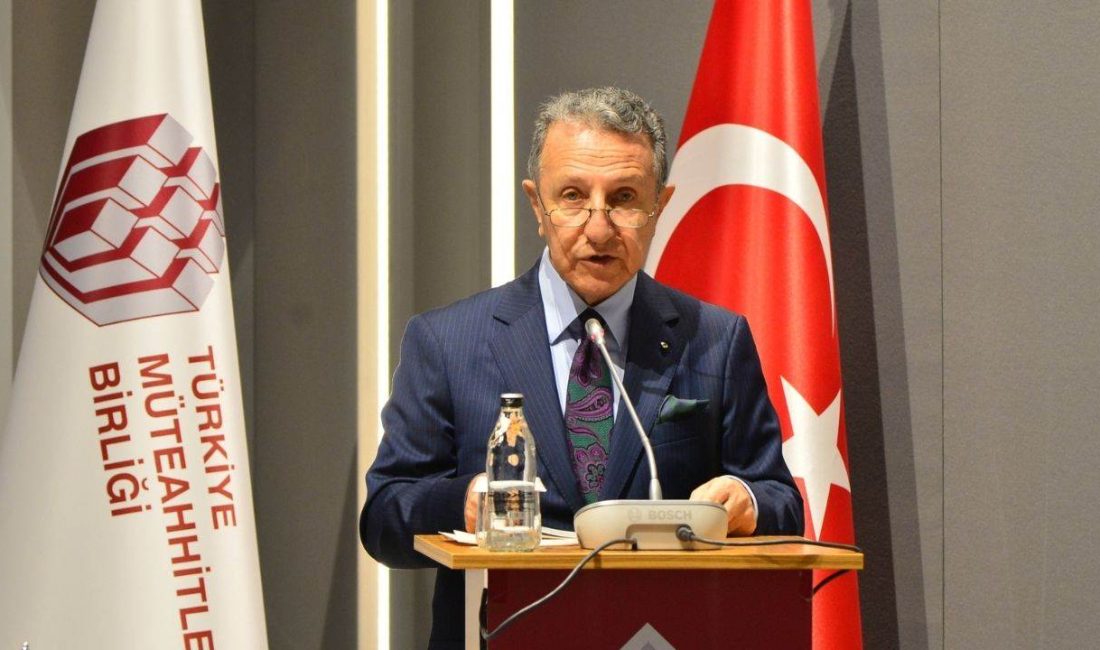 Türkiye Müteahhitler Birliği Başkanı M. Erdal Eren, “Rusya ile mevcut