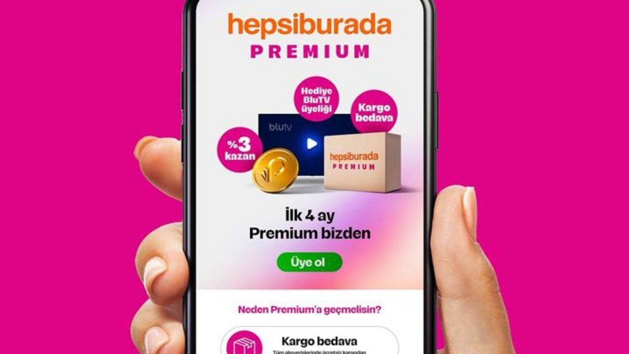 Hepsiburada, Premium üyelik ücretine fiyat güncellemesi yapıldı.  Bugün yapılan güncellemeyle