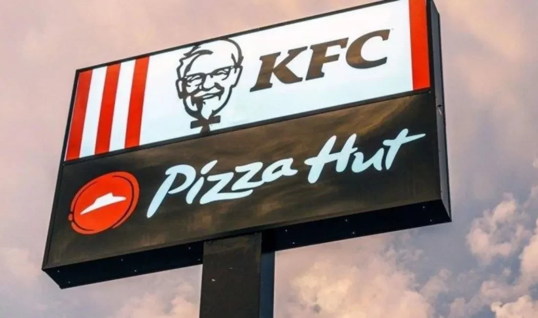 Restoran zincirleri KFC ve Pizza Hut’ın aynı mağaza satışları bu