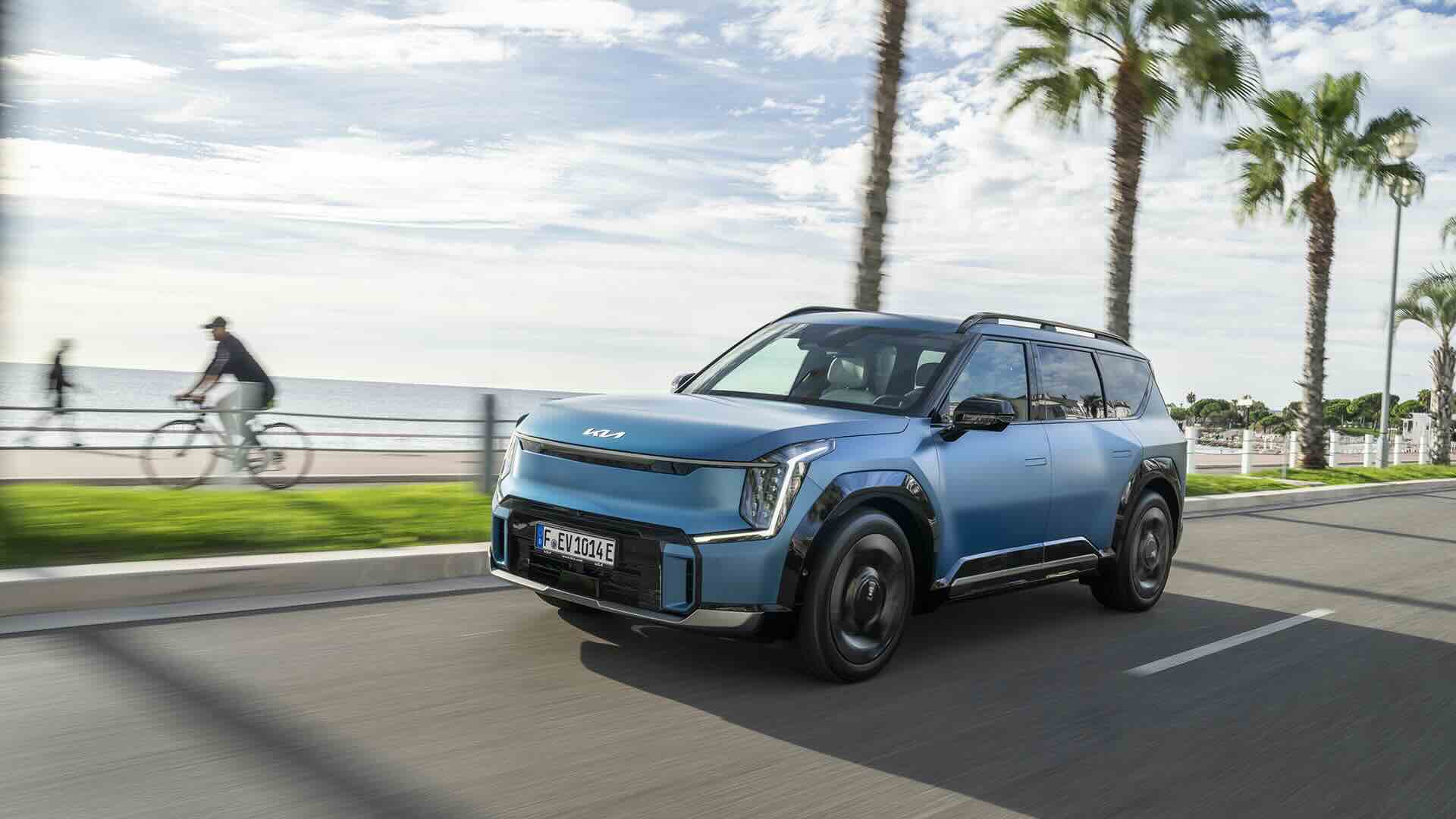 Kia’nın yeni amiral gemisi yedi koltuklu elektrikli SUV EV9, TopGear.com