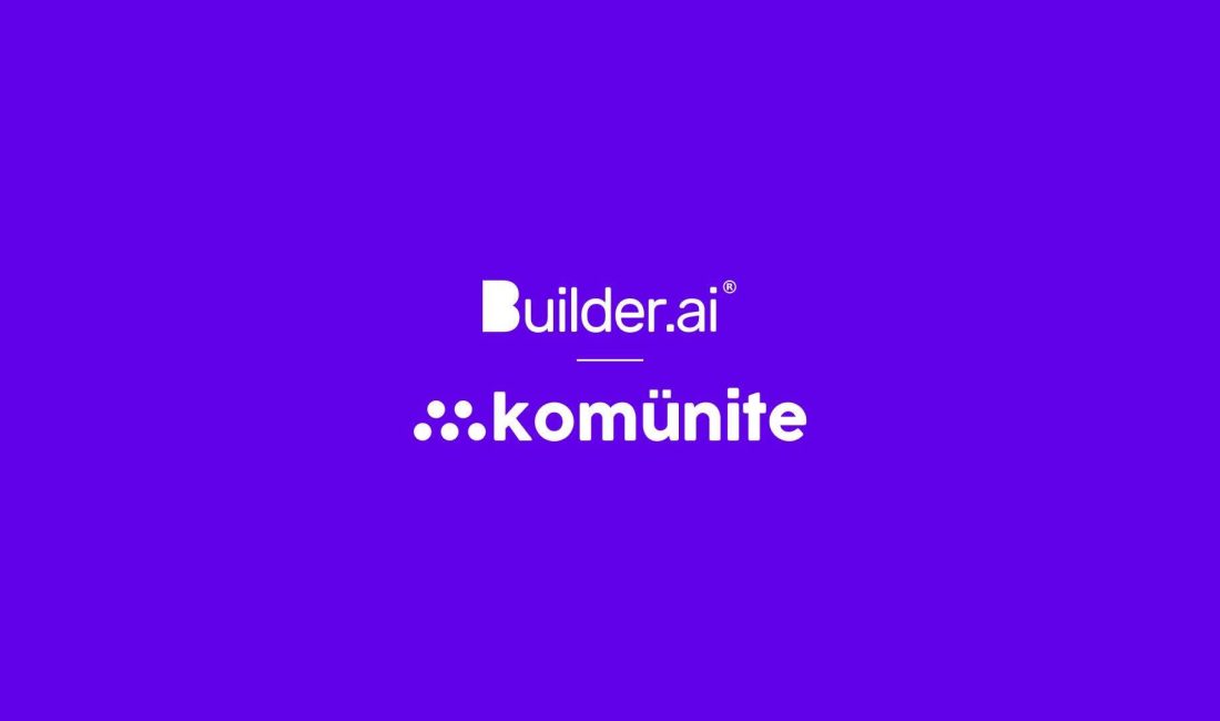 Türkiye pazarına girmeye hazırlanan Builder.ai, yapay zeka teknolojisi, Komünite’nin desteğiyle,