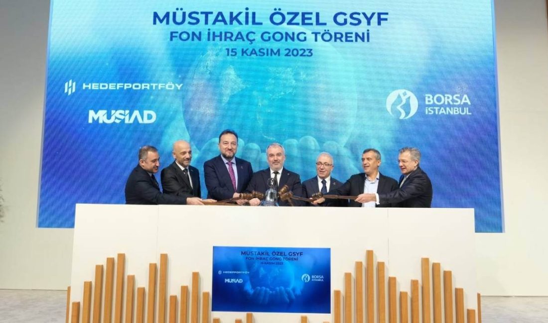 MÜSİAD ve Hedef Portföy işbirliği ile Müstakil Özel Girişim Sermayesi
