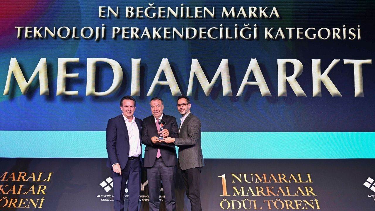 14. kez düzenlenen “1 Numaralı Markalar Ödül Töreni”nde “En Beğenilen