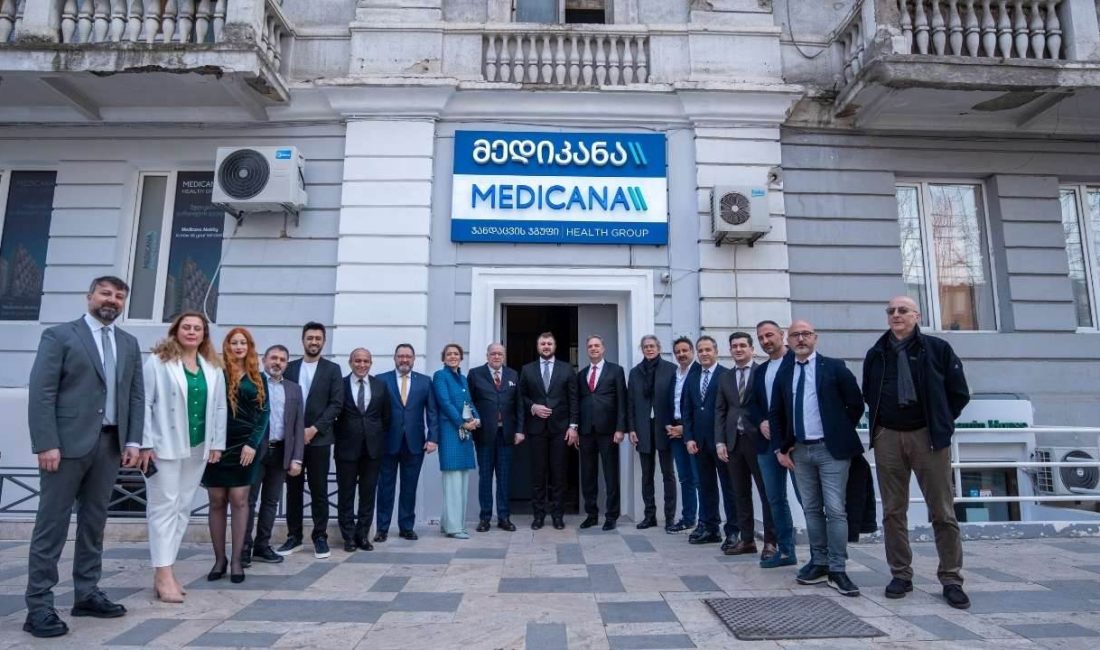 30 yılı aşkın tecrübesiyle Türkiye’nin öncü sağlık gruplarından Medicana, Tiflis’te