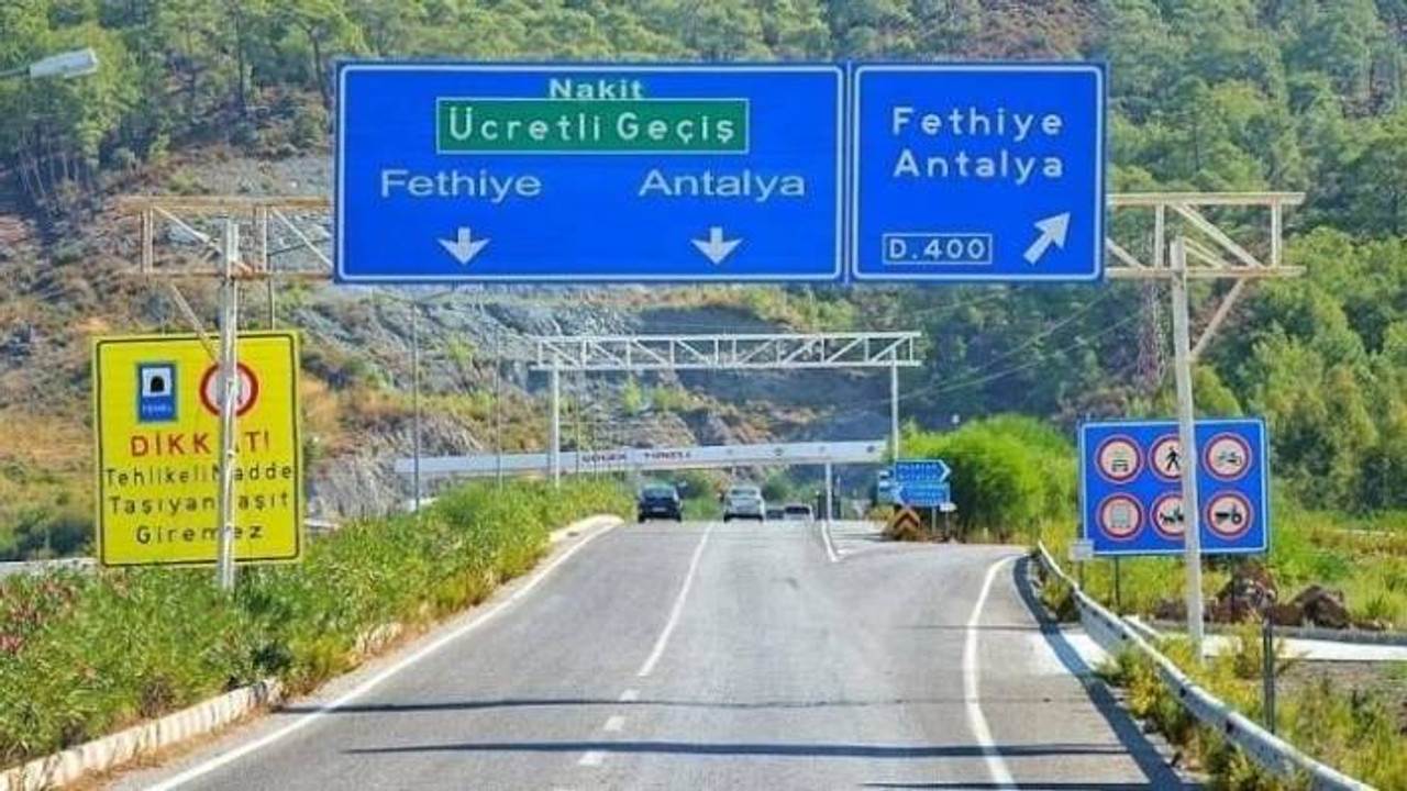 Muğla Göcek Tüneli geçiş ücretlerine 2024 yılında üçüncü kez zam