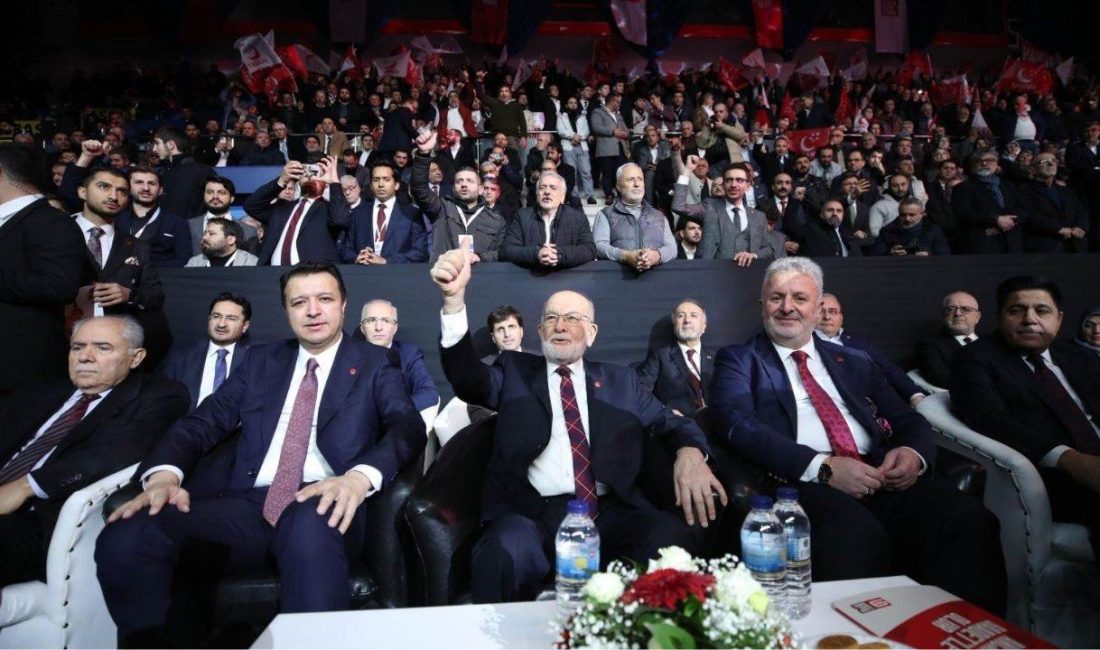 Saadet Partisi 9. Olağan Büyük Kongresi sonucunda Kayseri Milletvekili Mahmut