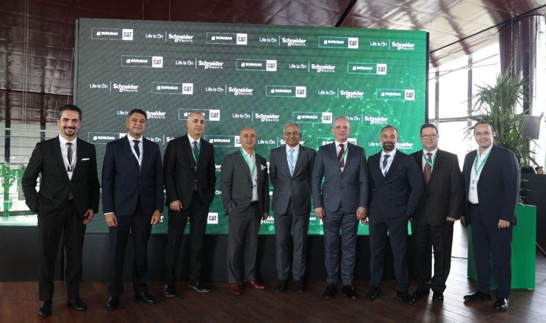 Schneider Electric ve Borusan Cat, elektrikli araç şarj çözümlerinde iş