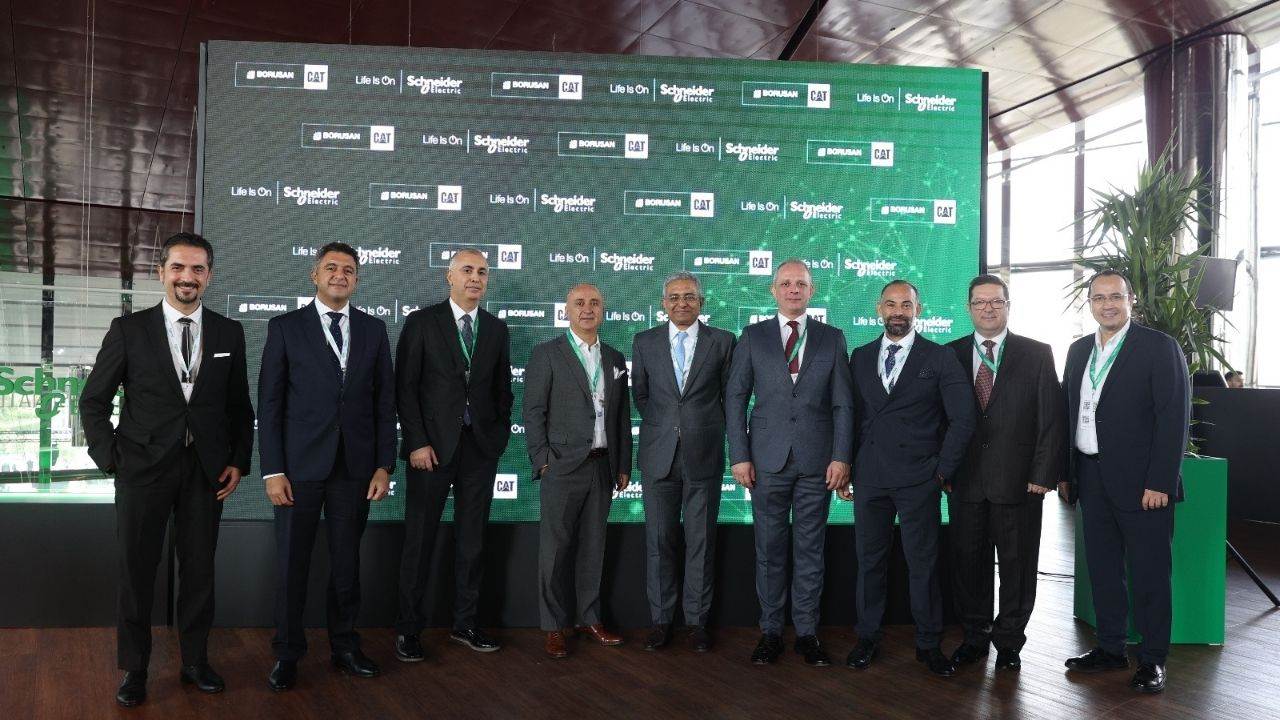 Schneider Electric ve Borusan Cat, elektrikli araç şarj çözümlerinde iş