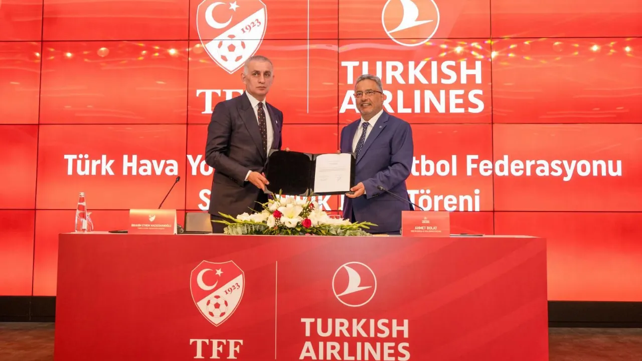 Türk Hava Yolları, 2024-2025 sezonunda Türkiye Futbol Federasyonu’nun ulaşım sponsoru
