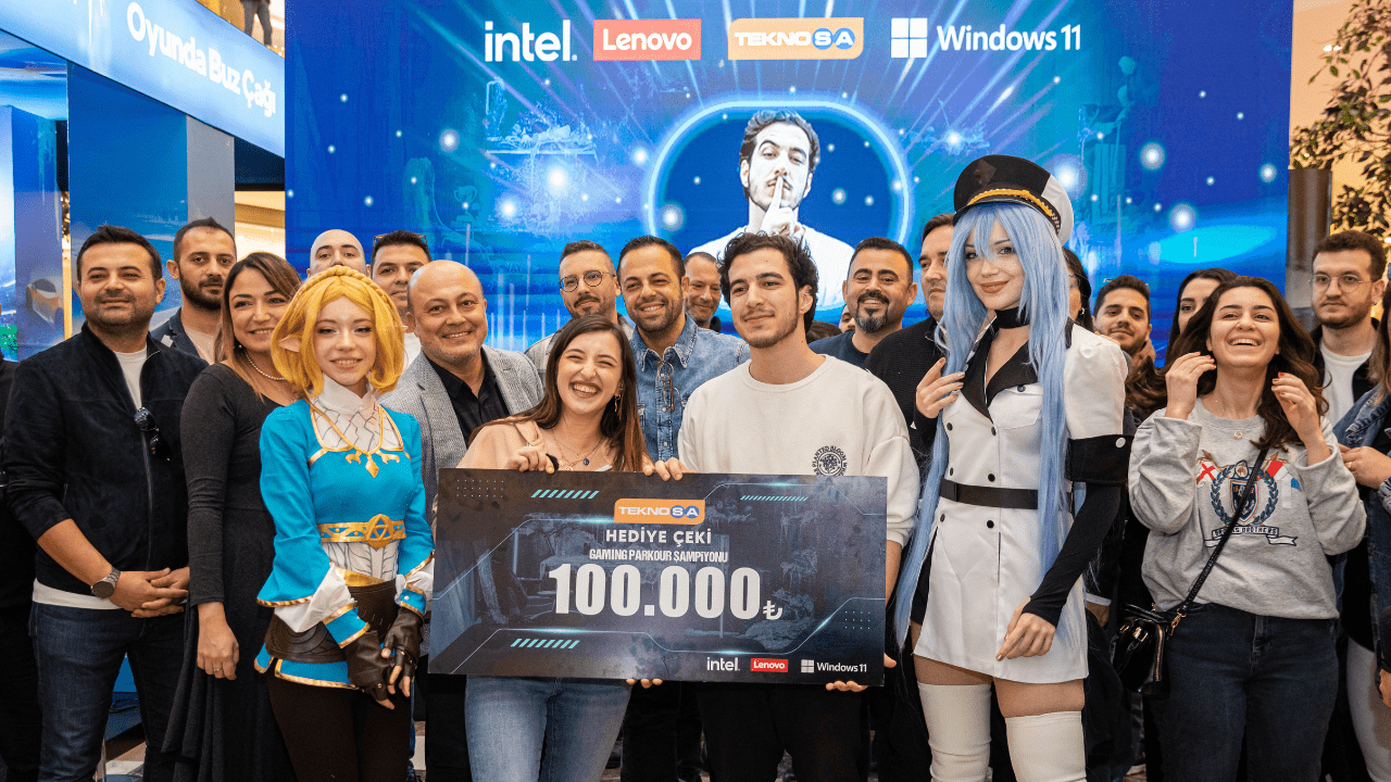 Teknoloji sektörünün devleri Teknosa, Intel Türkiye, Lenovo Türkiye ve Microsoft