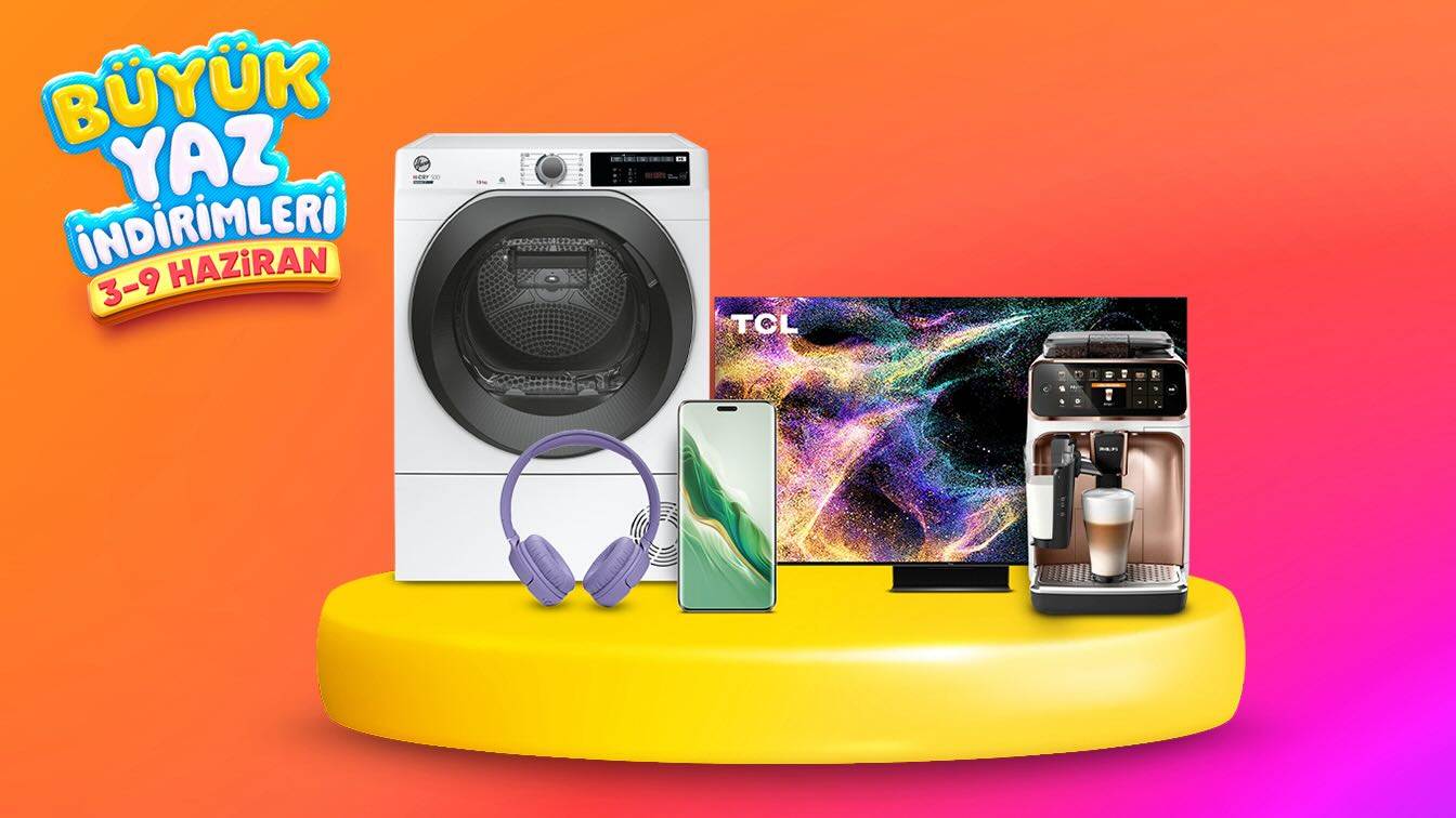Hepsiburada yaza özel, bir hafta boyunca sürecek özel indirim kampanyasını