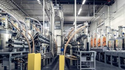 Kartonsan Karton Sanayi ve Ticaret A.Ş., Başiskele/Kocaeli’deki fabrikasında karton üretim