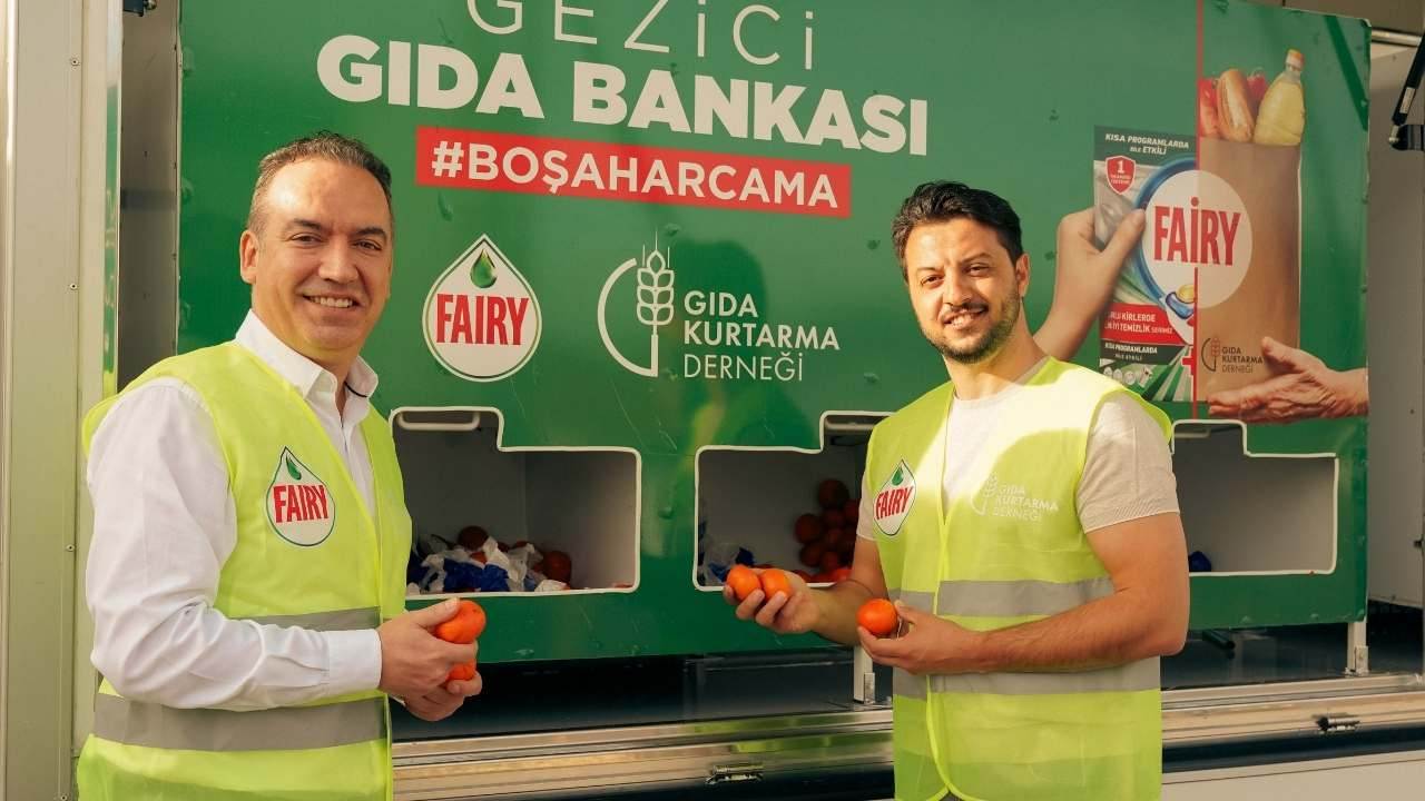 Fairy’nin hayata geçirdiği Gezici Gıda Bankası, ilk gıda bağışını Gaziantep’in