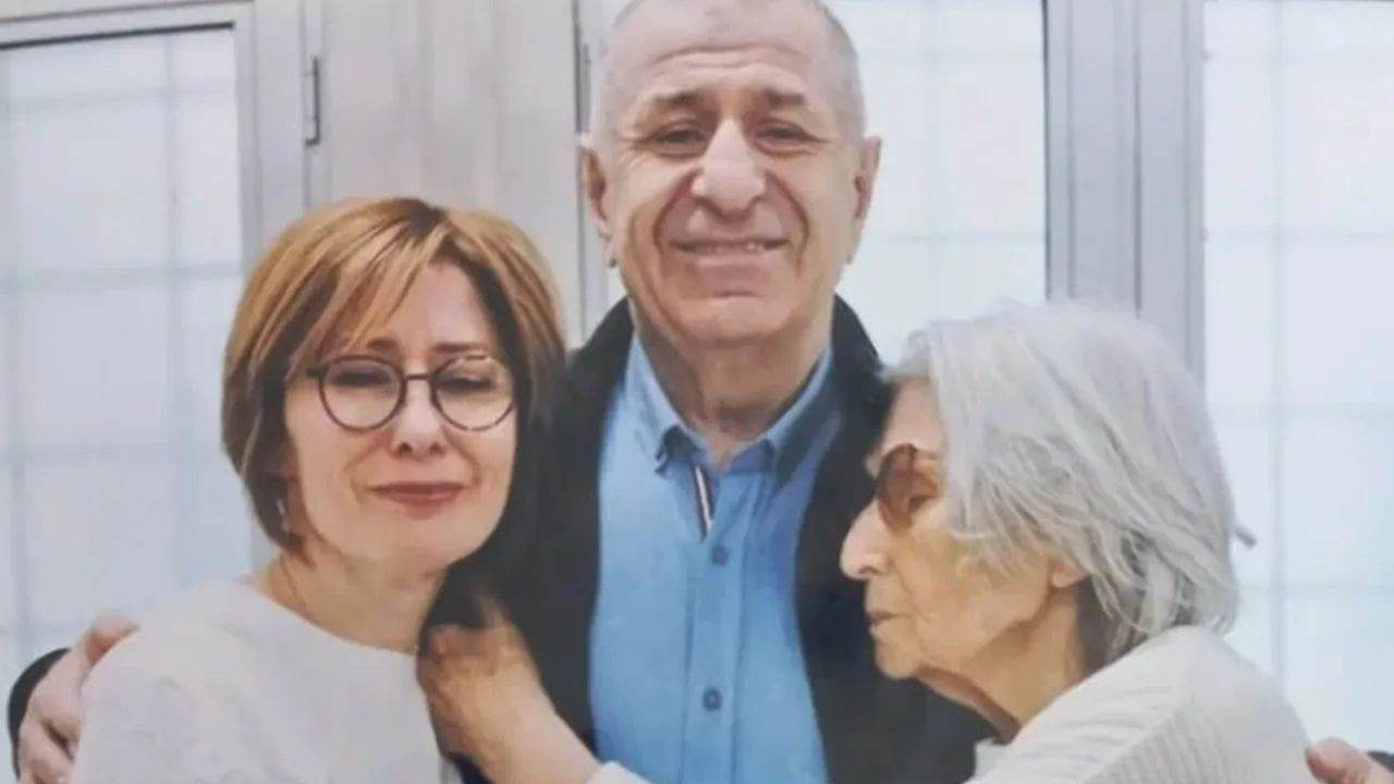 Zafer Partisi tutuklu Genel Başkanı Ümit Özdağ, Silivri Cezaevi’nde ailesiyle