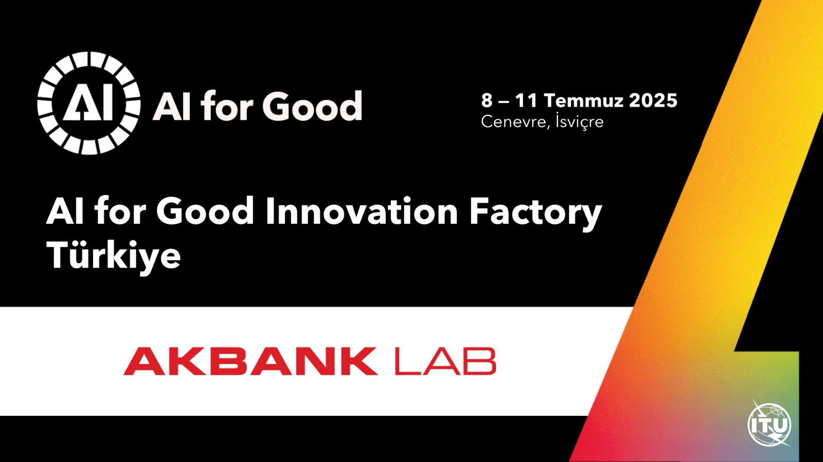 Akbank LAB ve BM iş birliğiyle yerli girişim Cenevre yolcusu