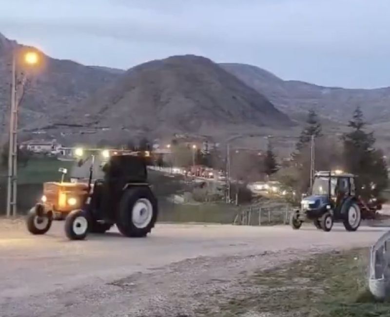 Yozgat’ın Kazankaya köyünde, İstanbul Büyükşehir Belediye Başkanı Ekrem İmamoğlu’nun tutuklanmasına