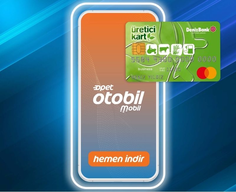 DenizBank, OPET iş birliğiyle üreticilere akaryakıt harcamalarında hız ve kolaylık