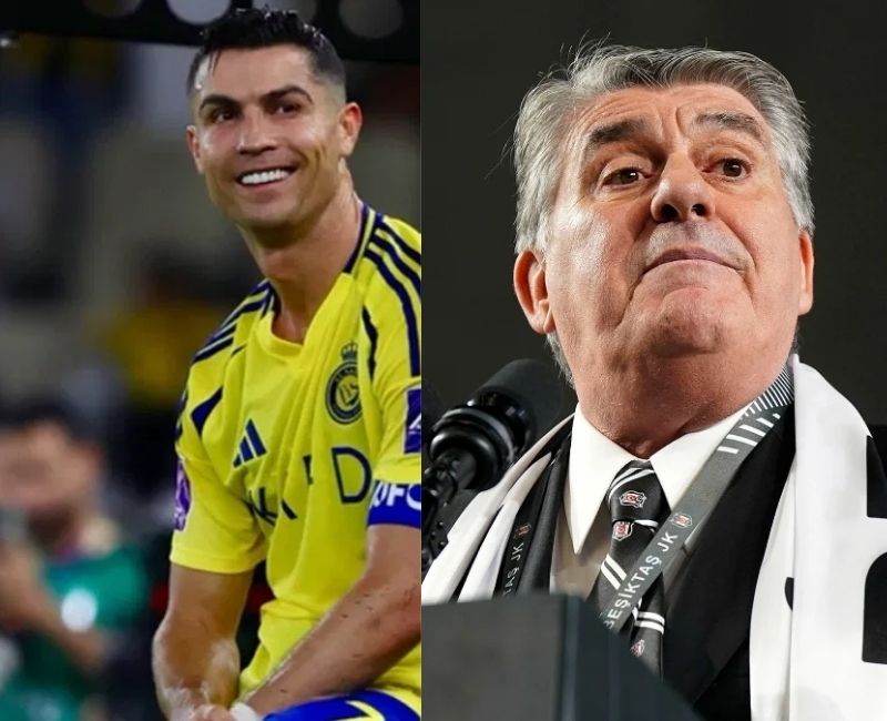 Beşiktaş Başkanı Serdal Adalı, Cristiano Ronaldo ile transfer iddialarına esprili