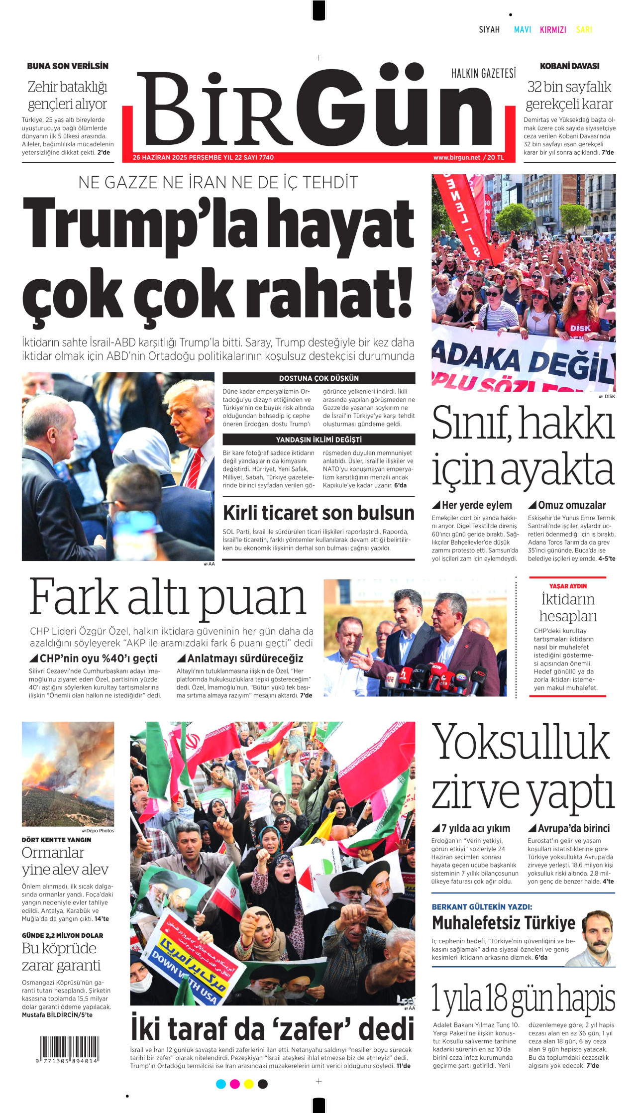 Gazeteler manşetine hangi haberleri taşıdı? İşte 26 Haziran Perşembe gazete manşetleri