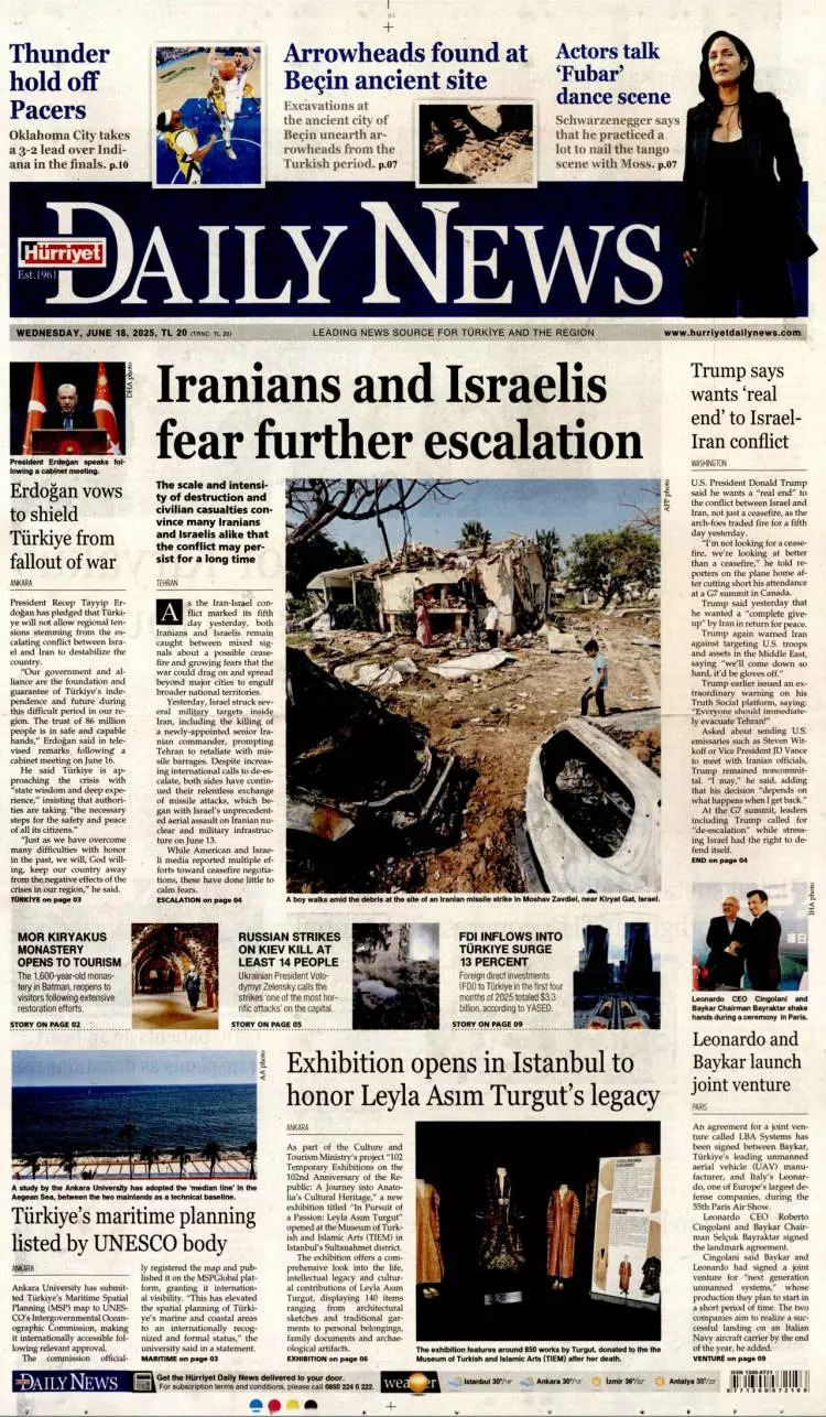 Gazeteler manşetine hangi haberleri taşıdı? İşte 18 Haziran 2025’in gazete manşetleri