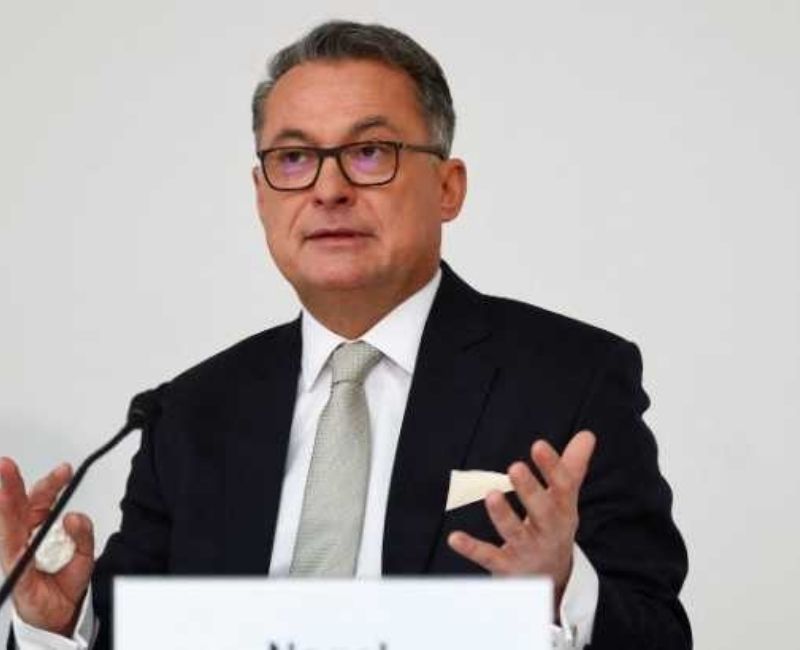 Frankfurt Euro Finans Zirvesi’nde konuşan Almanya Merkez Bankası (Bundesbank) Başkanı