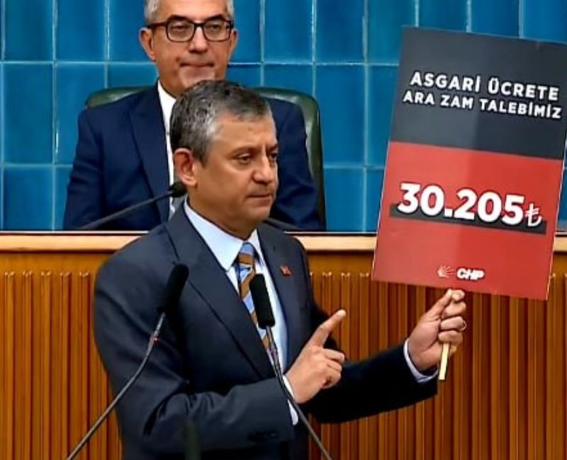 CHP asgari ücrete zam teklifini açıkladı