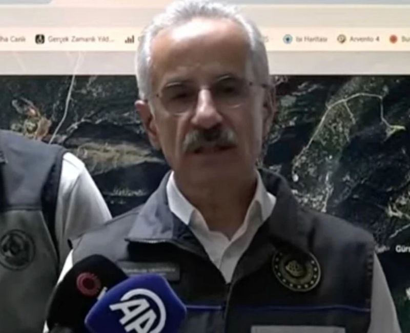 Bursa’nın Gürsu ve Kestel ilçeleri arasında çıkan orman yangınına yönelik