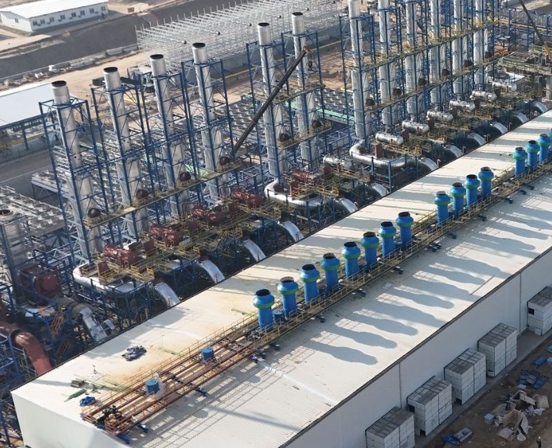 Aksa Enerji, Özbekistan’ın Talimercan bölgesinde inşa ettiği 430 MW kapasiteli