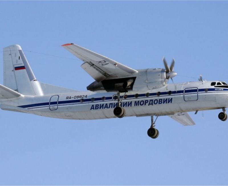 Rusya’nın doğusundaki Amur bölgesinde 46 kişiyi taşıyan An-24 tipi bir