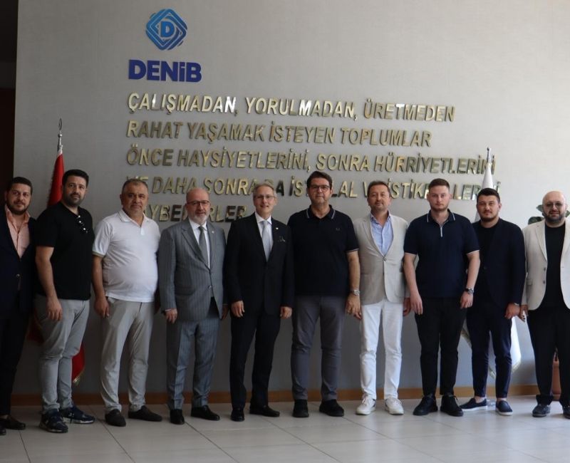 TETSİAD Başkan Adayı Murat Şahinler, İzmir ve Denizli temaslarında üyelerden