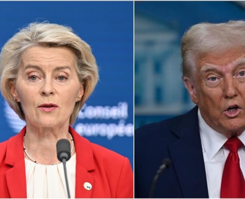 AB Komisyonu Başkanı Ursula von der Leyen, ABD ile ticari