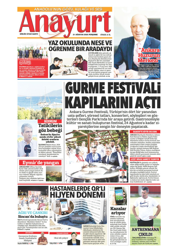 Gazeteler manşetine hangi haberleri taşıdı? İşte 21 Ağustos Perşembe gazete manşetleri