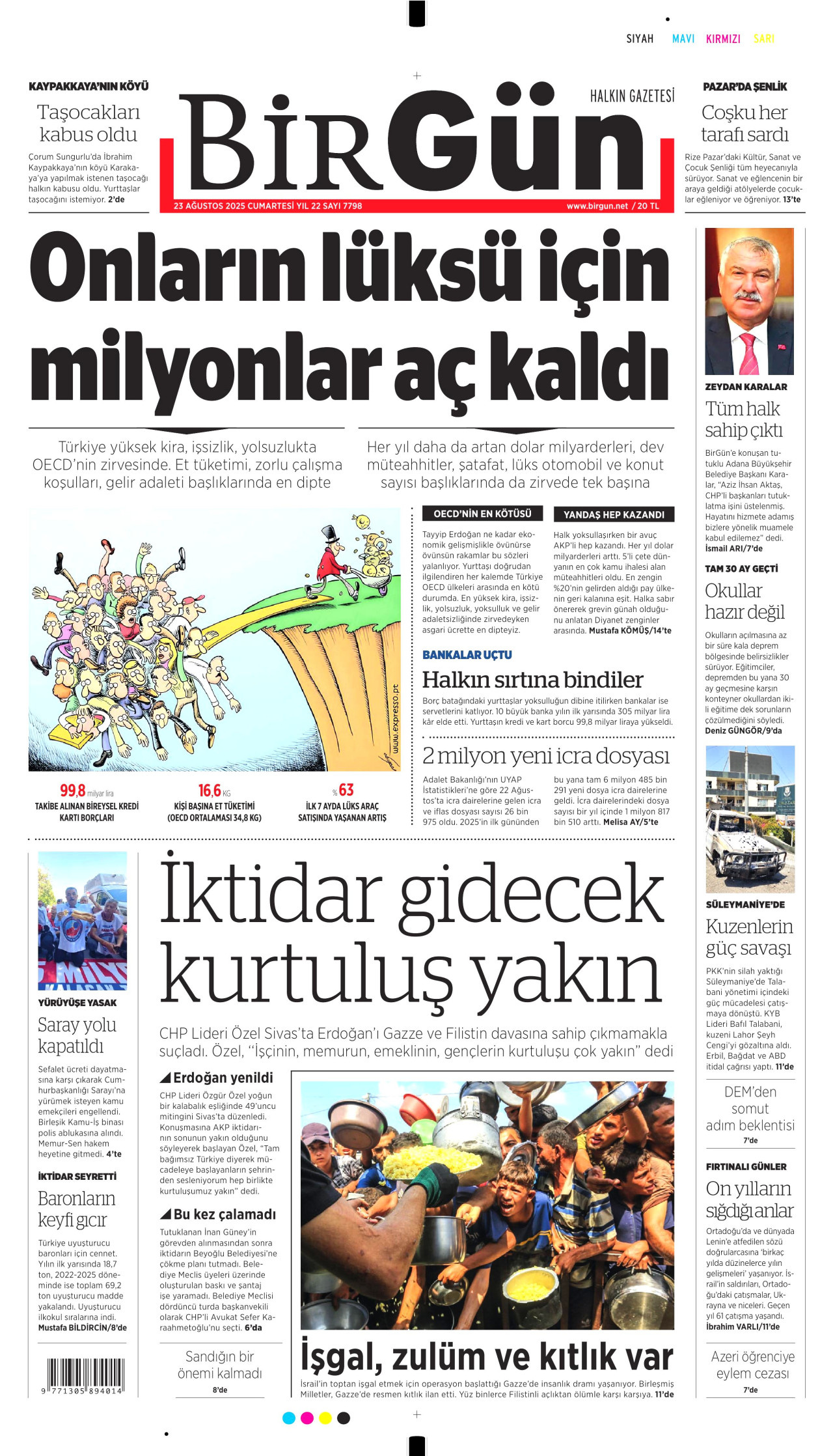 Gazeteler manşetine hangi haberleri taşıdı? İşte 23 Ağustos Cumartesi gazete manşetleri