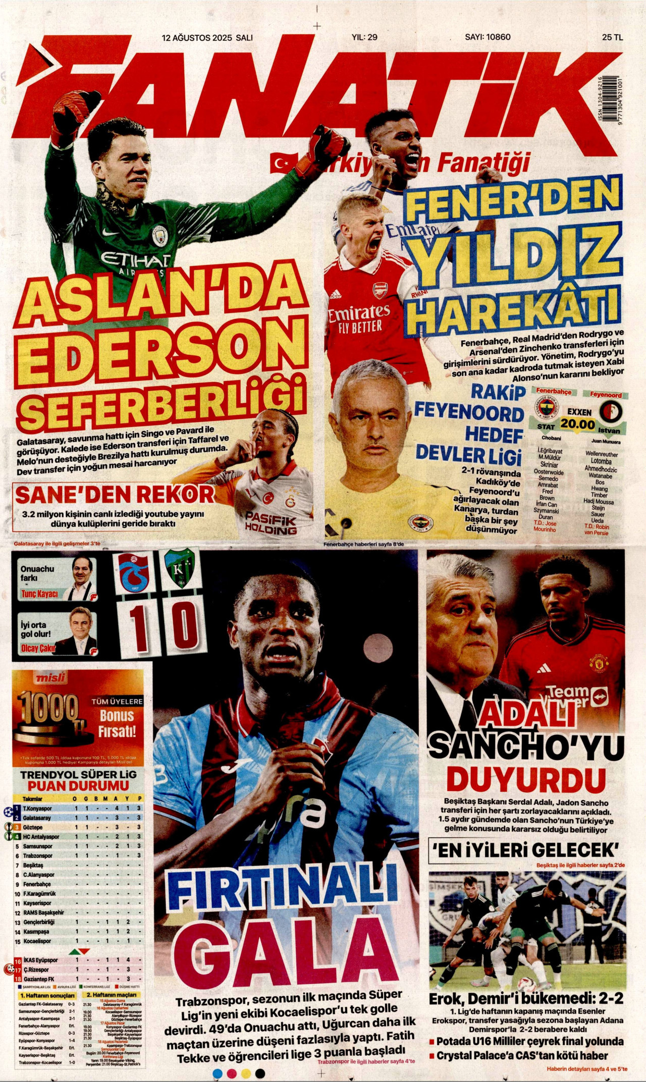 Gazeteler manşetine hangi haberleri taşıdı? İşte 12 Ağustos Salı gazete manşetleri