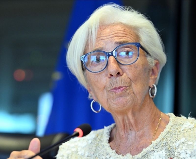 Avrupa Merkez Bankası (AMB) Başkanı Christine Lagarde, Euro Bölgesi enflasyon