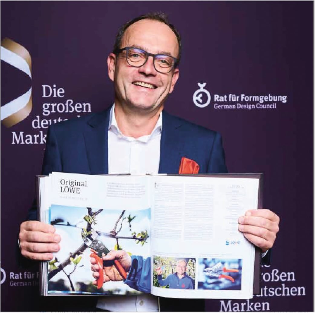 Şirketin 3. kuşak temsilcisi Randolph Schröder.