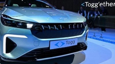 Türkiye’nin yerli otomobil markası Togg, ikinci modeli T10F’in Avrupa lansmanına