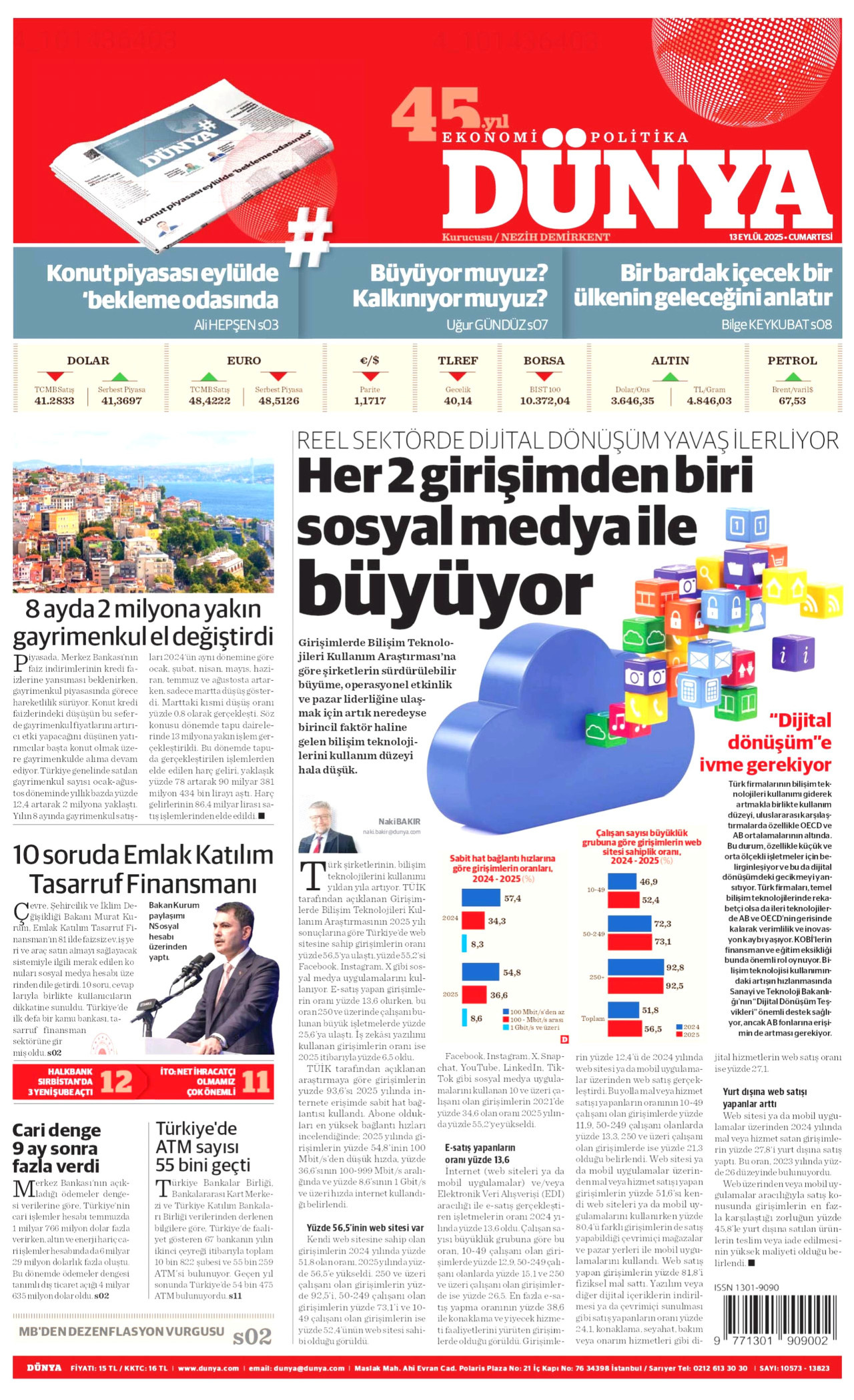 Gazeteler manşetine hangi haberleri taşıdı? İşte 13 Eylül Cumartesi gazete manşetleri