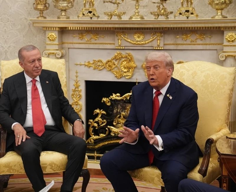 Cumhurbaşkanı Recep Tayyip Erdoğan ile ABD Başkanı Donald Trump, 6