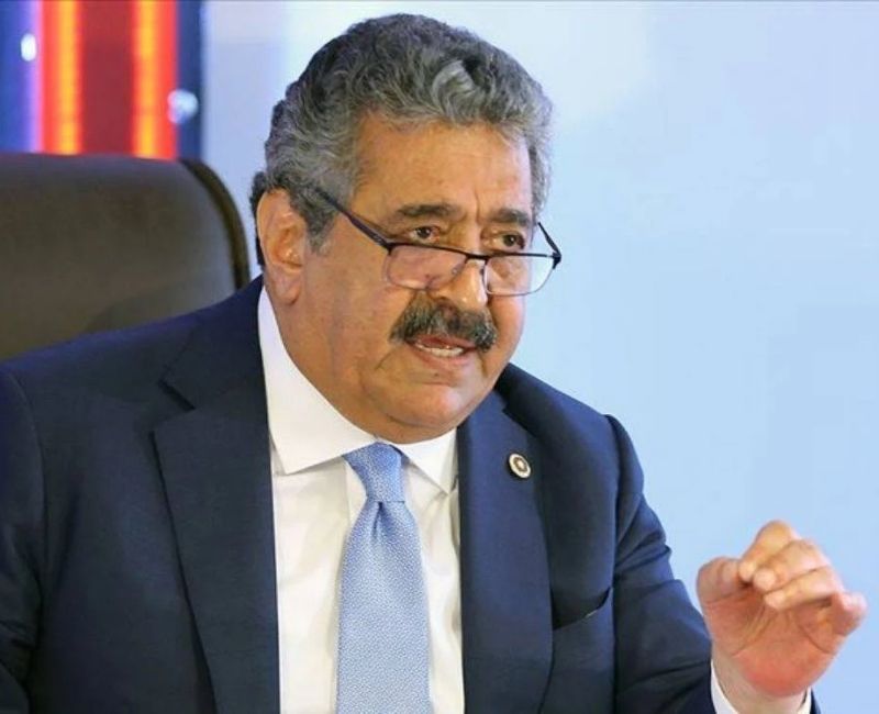 MHP’li Feti Yıldız ile TBMM eski Başkanı Hikmet Çetin, görüşmelerinde