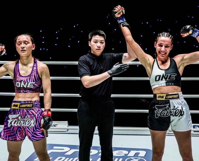 Milli sporcu Nefise Delikurt, Muay Thai’nin en prestijli organizasyonlarından ONE